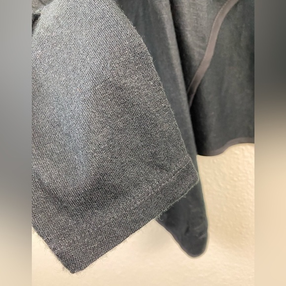 Ruby Ribbon Black Sweater Cardigan Women’s Medium Lightweight Open front Fall - Picture 10 of 13